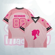 Women's/Men's Jersey CHARACTER B 4 R B 1 E Series PINK Custom as you FREE NAME AND BACK NUMBER
