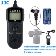 JJC MC-30 MC-36 MC-30A Intervalometer Timer Remote Controller for Nikon Z9 F1000 F90X F90F6 F5 D850 