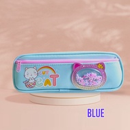 TEMPAT PENSIL KAIN CAT | KOTAK PENSIL KUCING | DOMPET PENSIL LUCU | ALAT TULIS KANTOR | ATK | ATS |