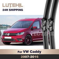 LUTEHIL Wiper For Volkswagen VW Caddy MK3 2007-2016 Wiper Front Wiper Blades Windshield Windscreen W