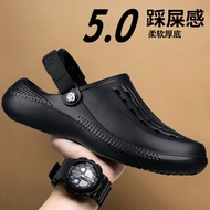 Sandals for men news style plus sizes 45 46 47 casual original trendy soft fashionable waterproof no