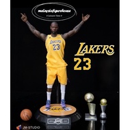 🔥BIG OFFER🔥36CM NBA SUPERSTAR BASKETBALL LAKER 23 LEBRON JAMES FIGURE STATUE MODEL NBA 明星系列 湖人队 23号 