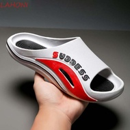 CURTES Men Slippers, Simple Anti-slip Bathroom Shoes, 40-45 Yard Soft Soled Thickened Resilience Sum