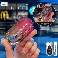 HELLOLEIBOO | Vỏ bảo vệ chìa khóa Mercedes-Benz E300L C260L C200GLB A200L GLC E260GLE350GLA Vỏ da mù
