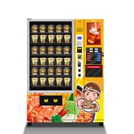 TCN Hot Water Vending Machine Cup Noodle And Ramen Vending Machine Self Service