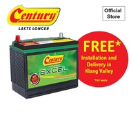 Century Car Battery [ Official Store ] DIN65L Excel + Klang Valley/ JB/ Penang/ Seremban Delivery + 