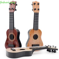 FUHUI Musical Instrument Toy Durable For Beginner Kids Guitar Stringed Instrument Montessori Toys Mu