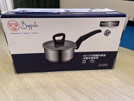 Buffalo 18/10 不銹鋼加厚底單柄煲 2公升