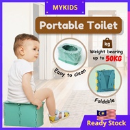 Portable Potty Foldable Training Toilet Kid Toilet Emergency Potties Outdoor Instant Toilet Travel C