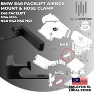 BMW E46 Facelift Airbox Mount & Hose Clamp E46 Facelift M54 M56 N40 N42 N45 N46