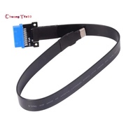 Type-C to 19/20P Extension Cable Type-C to Type-E Extension Cable USB 3.0 Type-C Female to .19p Male