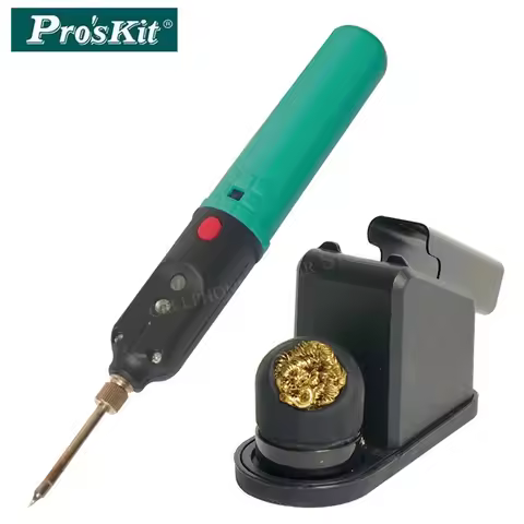Pro'sKit SI-B166 Wireless Soldering Iron Fast Heat Max 500C USB Rechargeable with Soldering Tip and 