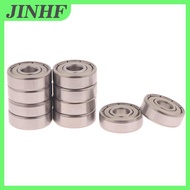JINHF 10pcs 608ZZ 608RS ABEC-7 rãnh sâu 8x22x7mm Mini Ball Bearing Carbon thép cho Skateboard Scoote