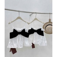 H2STORE - WINK BOW-BOW 2-LAYER DRESS - H06809