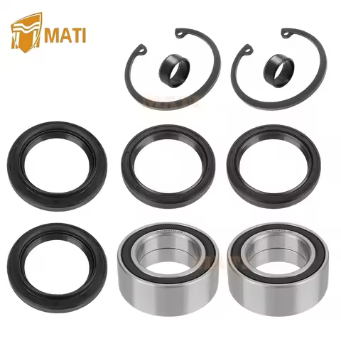 Front Wheel Bearings Seals for Honda FourTrax 300 Rancher 350 400 420 Only for 4x4 91051-HC5-003 912