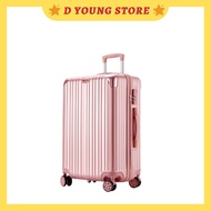 Luggage Bag Travel Suitcase Rose Gold 20/24/26/28 inch
