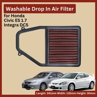 Honda Civic ES 1.7 ,Integra DC5 Drop in Panel Air Filter