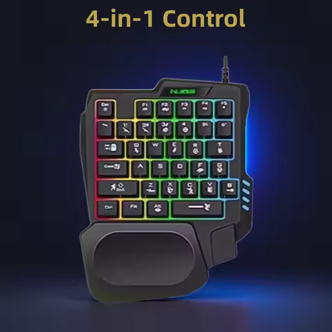 M1 Pro Gamepad Mobile Game Controller 4 in 1 Mouse Keyboard Converter BT V5.0 Programmable Adapter S