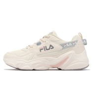Fila Casual Shoes Hidden Tape 5m White Pink Oat Milk Retro Time Jogging Women's Daddy ACS 5J929W177