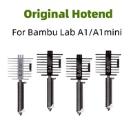 Original Hotend For Bambu Lab A1/A1mini Hardened Steel Nozzle 0.4/0.6/0.8mm stainless steel 0.2/0.4m
