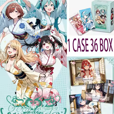 Latest Goddess Story Game Collection Cards - Genki Parade 3 Hobby Wife Anime Booster Pack Cards
