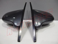 กระจกมองข้าง ทรง Spoon สำหรับ EG(3D-4D)EK(4D)ESBrio คาร์บอนฟิล์ม กระจกมองข้างแต่ง กระจกมองข้างสปูนแ