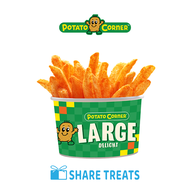 Potato Corner Large Fries (SMS eVoucher)