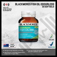 Blackmores Fish Oil Odorless 30 Softgel Bpom Omega Fish Oil