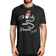 Chucks And Pearls 2021 Cute T-Shirt