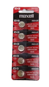 Maxell SR44SW Silver Oxide Micro Battery (5pcs/5biji)