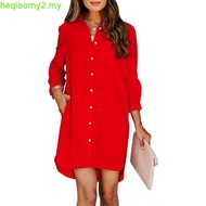 Giordano Linen Dress - Women's Clothing - White