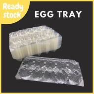 Egg Tray | 10pcs Egg storage Telur Cover  Plastik / PVC Telur PVC EGG TRAY / Packing egg packing tel