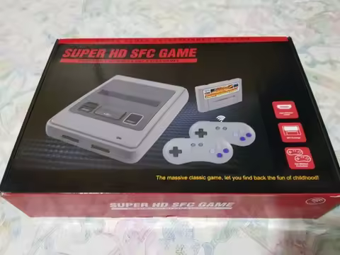 SFC52HD Super Retro Hardware Game Console Play For SFC/SNES Game Cartridge Two Controllers Free 350 