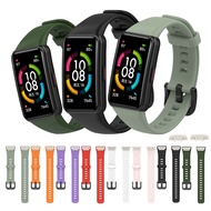 Soft Silicone Strap For Huawei Band 6 Soft Silicone Strap Bracelet Replacement Wristband for Honor Band 6 Watchband