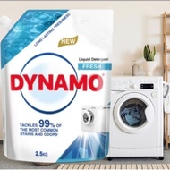 6packet/1box Dynamo Refill Pack 2.5kg Dynamo Liquid Power Gel Detergent Refill Fresh
