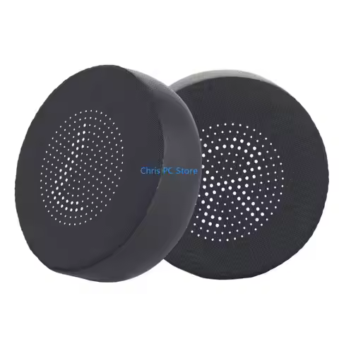 H8WA Anti Slip Cooling Ear Pads Ear Cushions for Evolve 75 75+ Headphones Upgraded