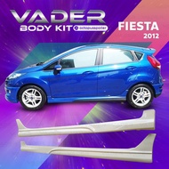 ชุดแต่งรถยนต์สเกิร์ตรอบคัน หน้า หลัง ข้าง Ford Fiesta 2012 (งานดิบ) ABS เข้ารูปติดตั้งง่าย