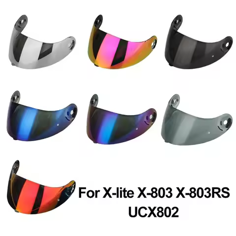 X-lite X-803 Motorcycle Helmet Visor Lens For X-803RS UCX802 Uv Protection Windshield Moto Casco Acc