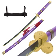 Roronoa Zoro Sword Real Metal 41inches Handmade Katana Sword Kitetsu Trafalgar Law Kozuki Oden Yama 
