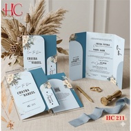 Blank HC 211 Invitation Blank Softcover BC For Wedding