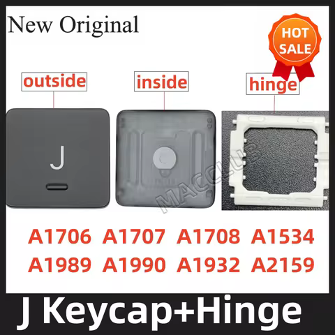 J KeyCap for MacBook Pro Retina A1708 A1706 A1707 A1989 A1990 A1534 A2159 A1534 Keyboard Case Key Ca