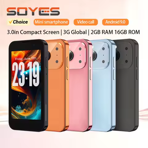 SOYES XS18Pro Mini Android 9.0 Smartphone 3.0 Inches 2GB RAM 16GB ROM Dual SIM Standby Dual Camera P