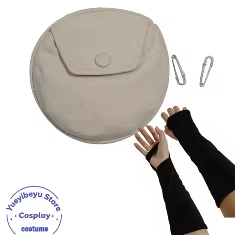 Anime Uchiha Izumi Gloves Cosplay Costume Uchiha Sasuke Brdwn Ninja Kunai Akatsuki Konoha Wasit Bag 