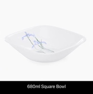 Corelle Square Shadow Iris - 680ml Bowl