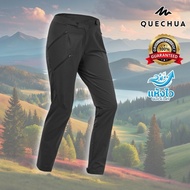 Women's Long Hiking Pants Model MH500 (Black) QUECHUAj
