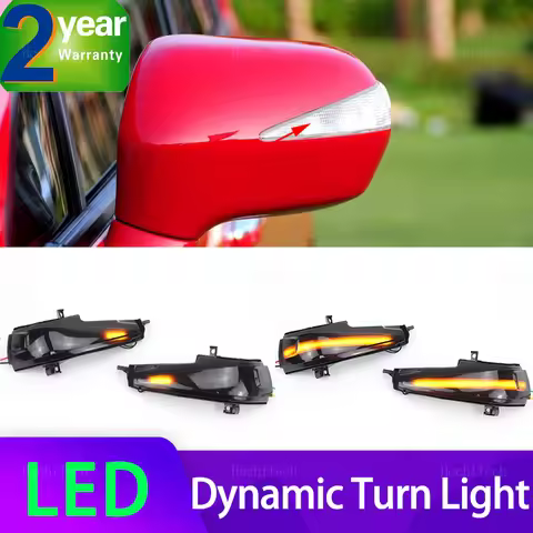 Dynamic Turn Signal LED Rearview Mirror Indicator Blinker Repeater Light For Honda Civic Mk8 Sedan F