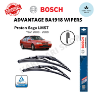 Original Bosch Advantage BA1918 U Hook Wiper (Set) for Proton Saga LMST (Year 2003-2008) (19"/18")