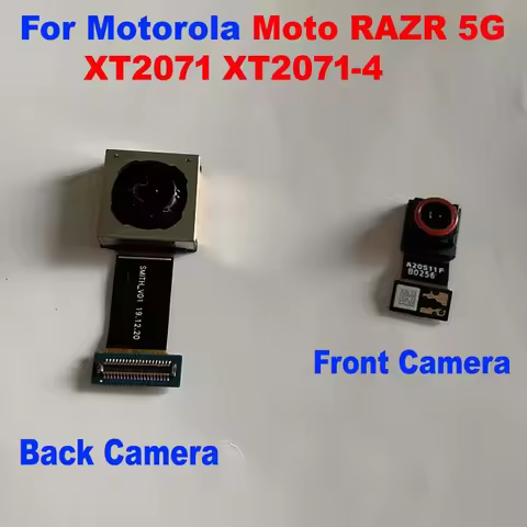 Best Working Small Selfic Front Facing Camera Big Main Rear Back Camera For Motorola Moto RAZR 5G XT
