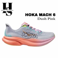 H0ka One One Mach 6 Running Shoes - Dusk Pink