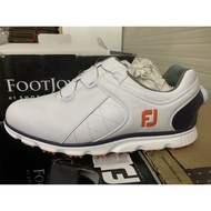 Fj PRO SL BOA WHTNAVYORANGE 17 / Imported high-end men's Golf shoes